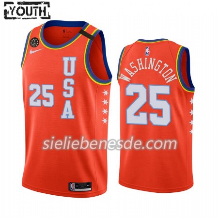Kinder NBA Charlotte Hornets Trikot P. J. Washington 25 Nike 2020 Rising Star Swingman